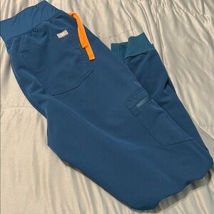 FIGS Women’s Deep Reef High Waisted Scrub Pants Size Small